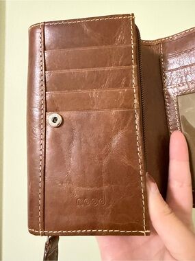 Vintage Brown Leather wallet